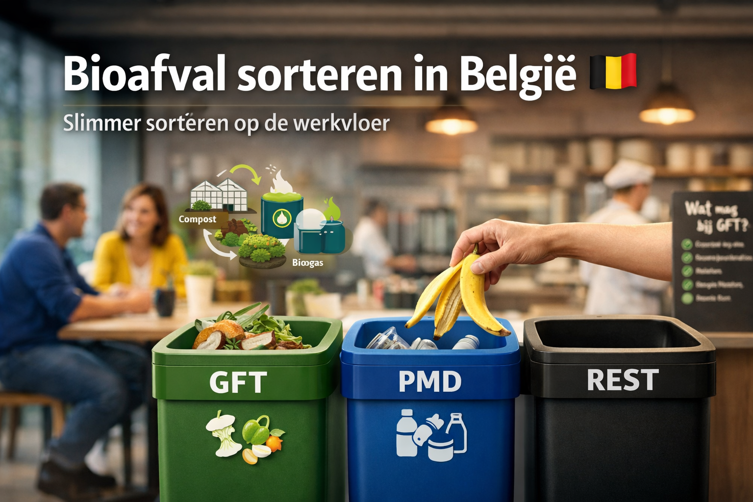 bioafval sorteren belgie
